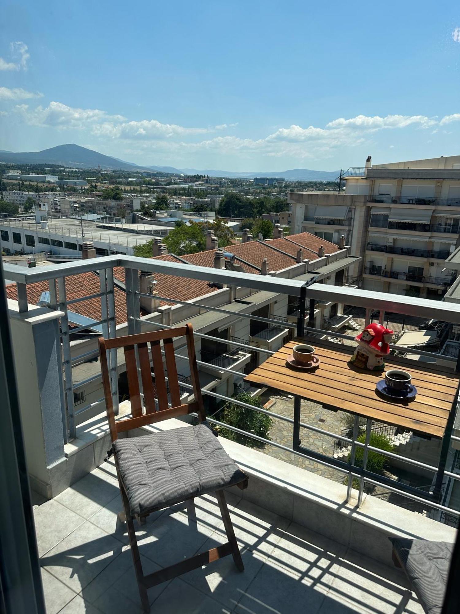 Homely Flat Near Airport Thessaloníki Ngoại thất bức ảnh